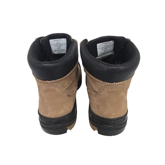 Dakota Men's 6” 6006 Quad Comfort Steel Toe Fresh Tech Work Boots Tan Size 10.5M - Picture 3 of 8